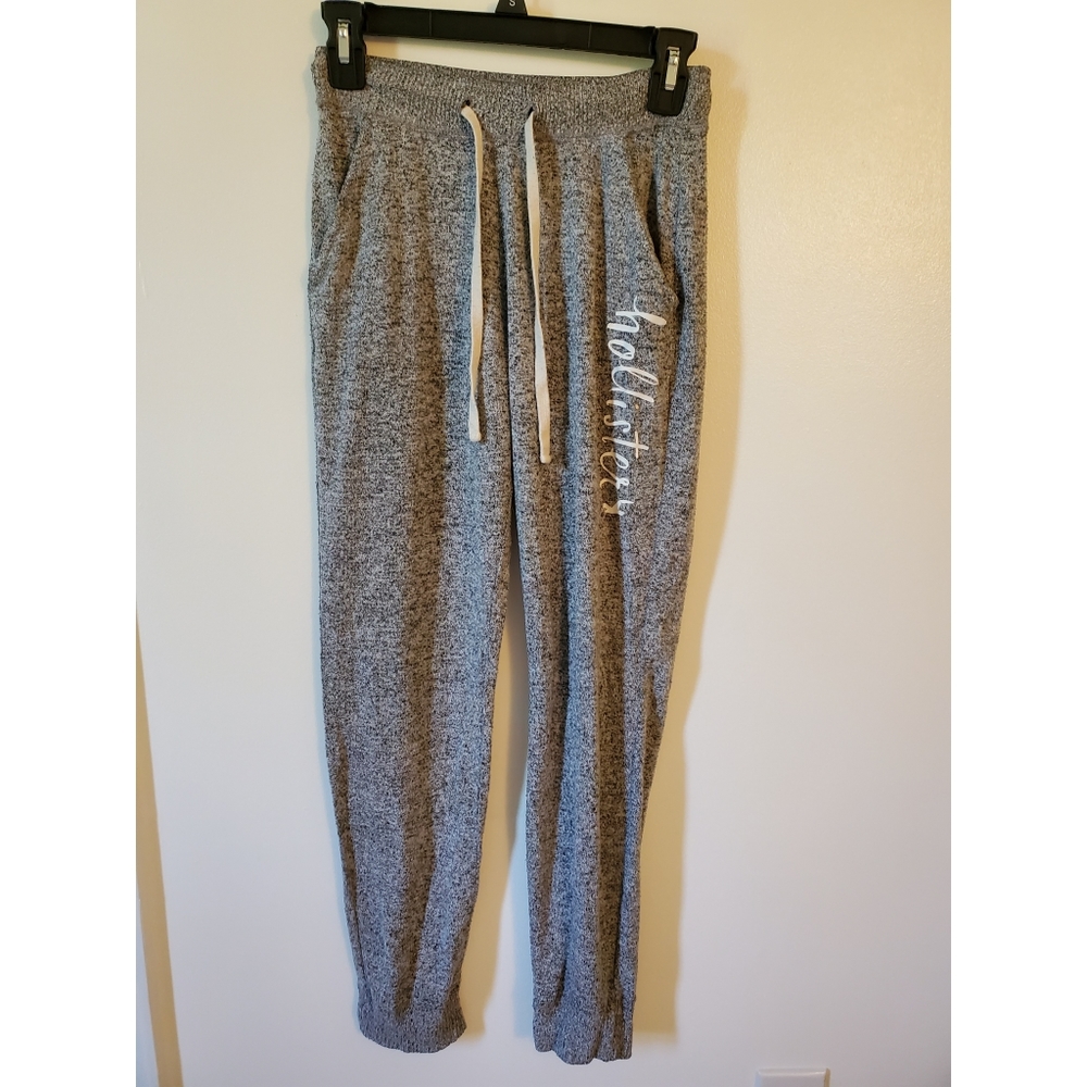 Gray joggers Hollister